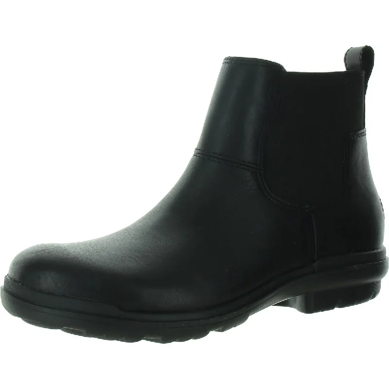 Seasonal Sale Womens Leather Waterproof Chelsea Boots