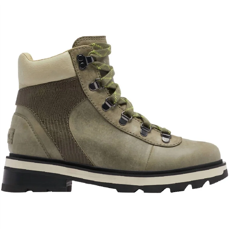 Latest Trends Women's Lennox Hiker Waterproof Boot In Stone Green/laurel