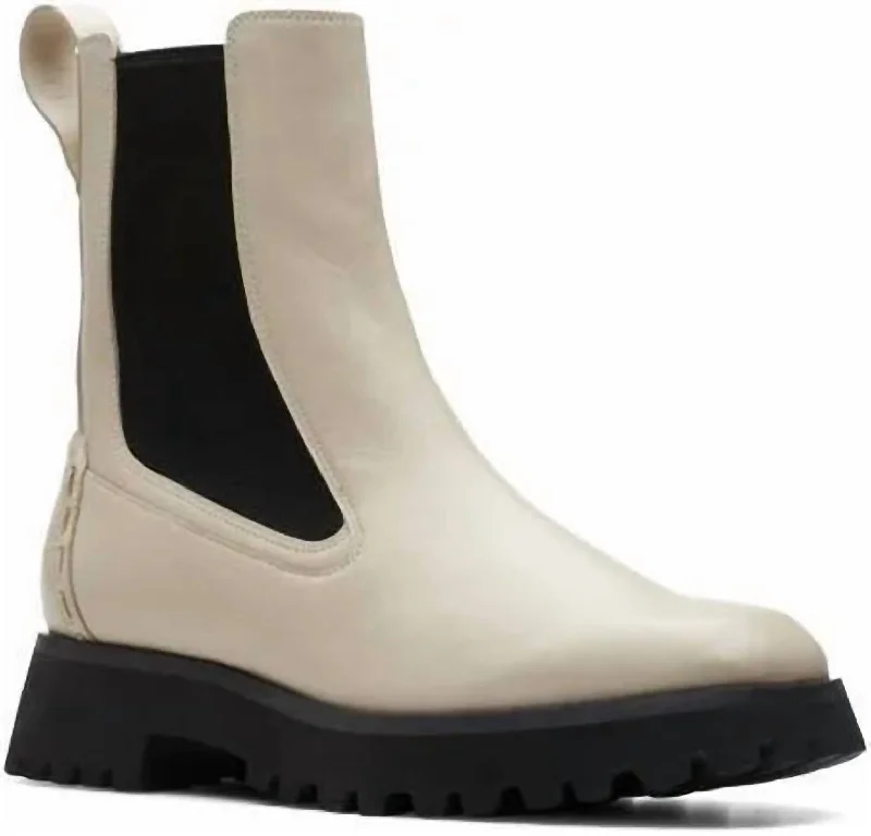 New Arrivals Women's Stayso Rise Boots In Ivory Leather