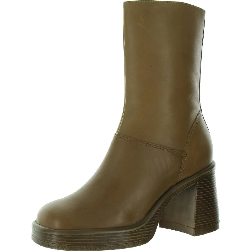 Luxury Boots Sale Womens Tall Boot Block Heel Mid-Calf Boots