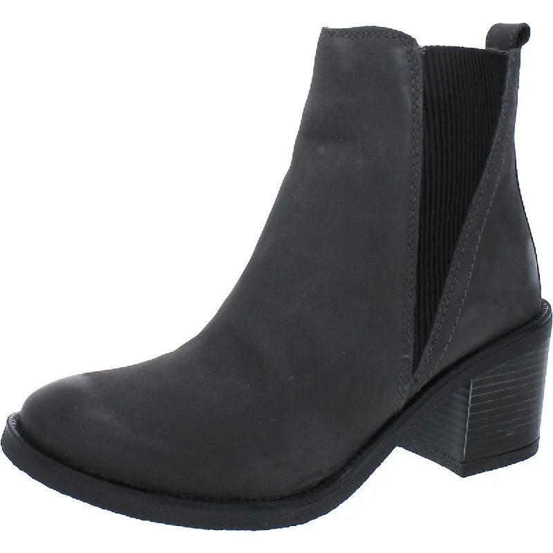 Elegant Evening Shoes Deal Aldo Womens Cilalla Leather Stacked Heel Ankle Boots