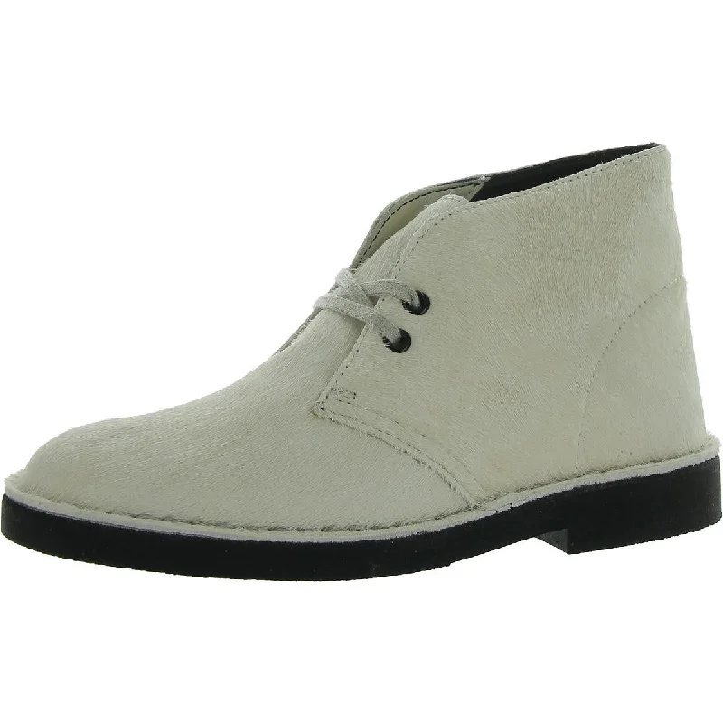 Fashionable Comfort Promotions Clarks Womens Desert Boot 2 Calf Hair Padded Insole Chukka Boots