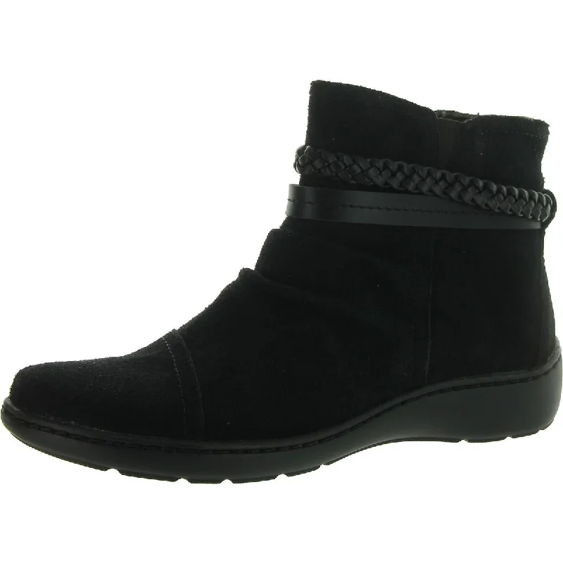 Contemporary Fashion Sale Clarks Womens Leather Zipper Ankle Boots