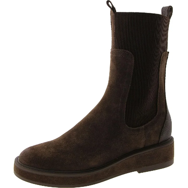 Chic Trend Collection Dolce Vita Womens Elyse H20 Suee Suede Mid-Calf Boots