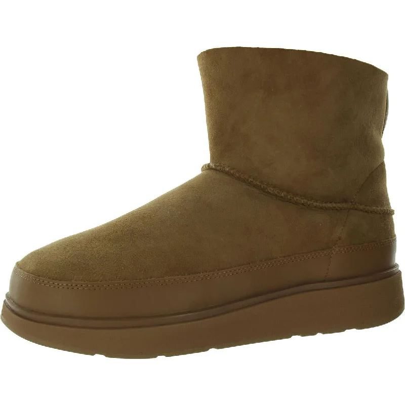 Flash Sale Fever Fitflop Womens Leather Slip On Shearling Boots