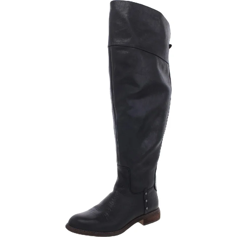 Must-Have Style Discounts Franco Sarto Womens Haleen Leather Knee-High Boots