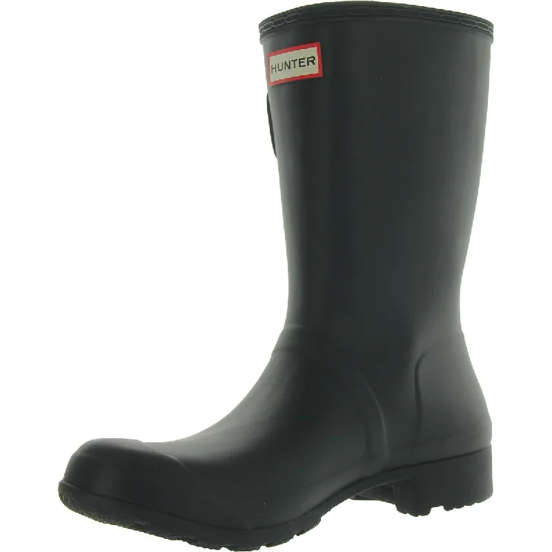 Limited-Time Offer Hunter Womens Original Tour Short Pull On Waterproof Rain Boots