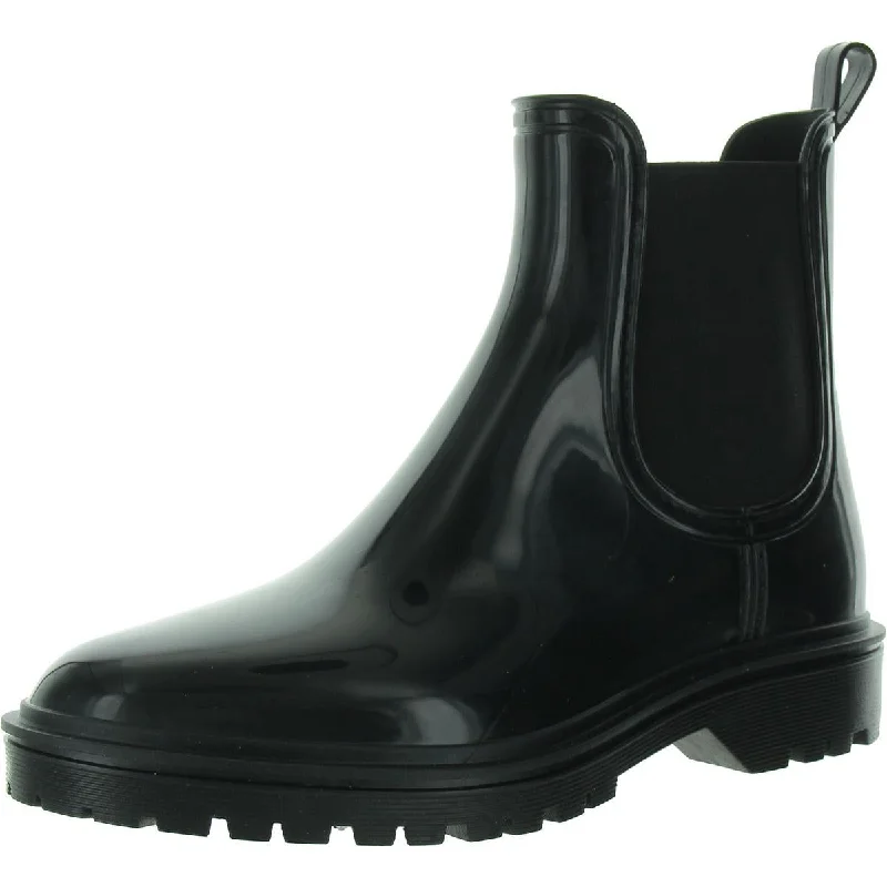 Sustainable Footwear Sale INC Womens Rainboots Lugged Sole Ankle Boots