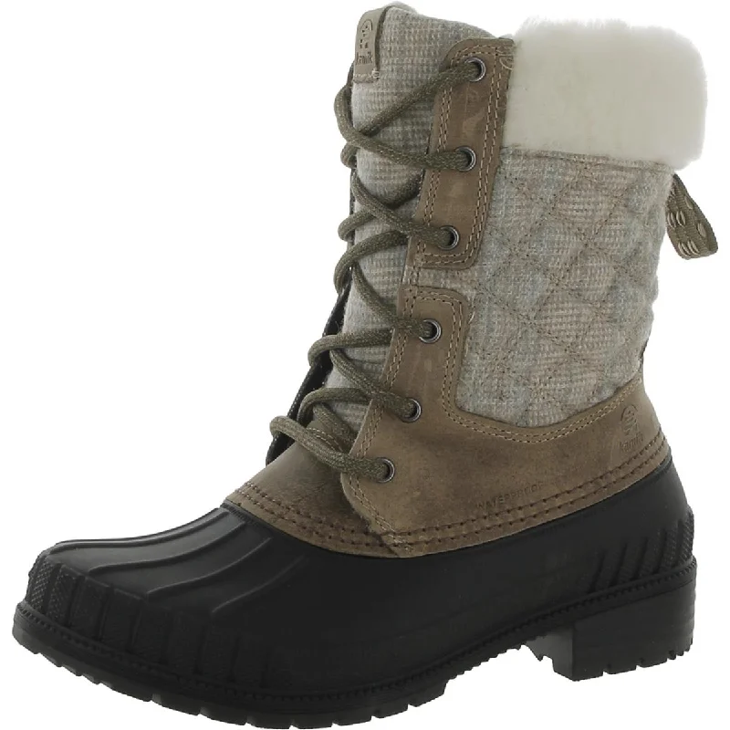 Seasonal Sale Kamik Womens Siena Cuf 2 Shearling Waterproof Hiking Boots