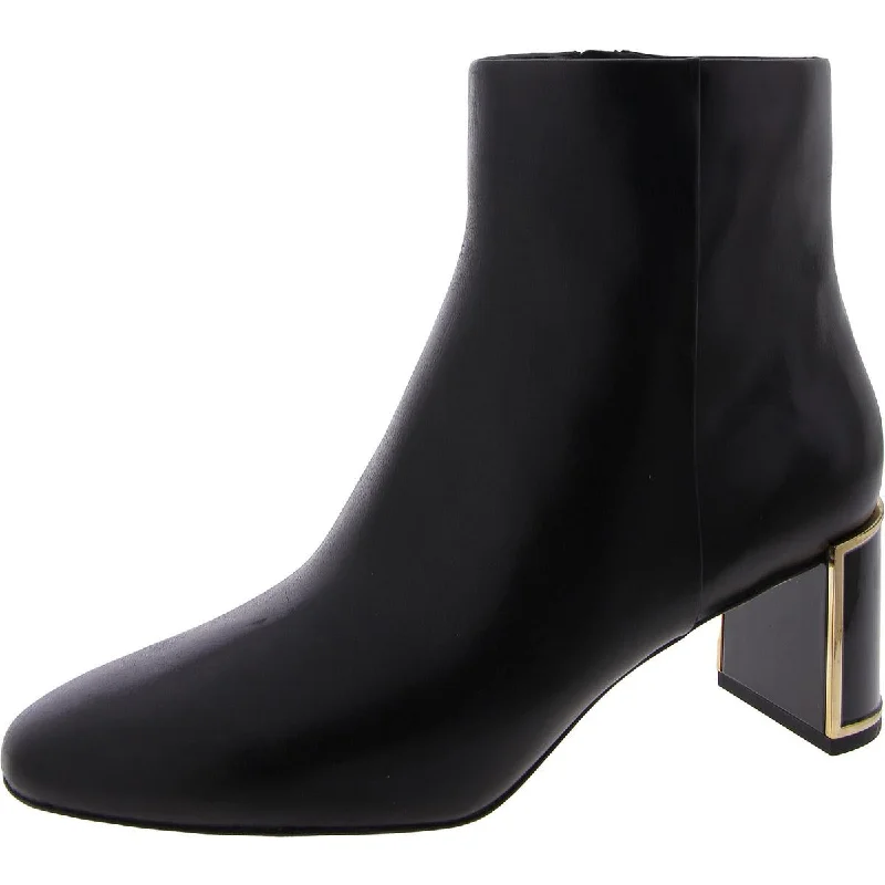 Stylish Statements Kate Spade New York Womens MERRITT BOOTIE Faux leather Block heel Ankle Boots