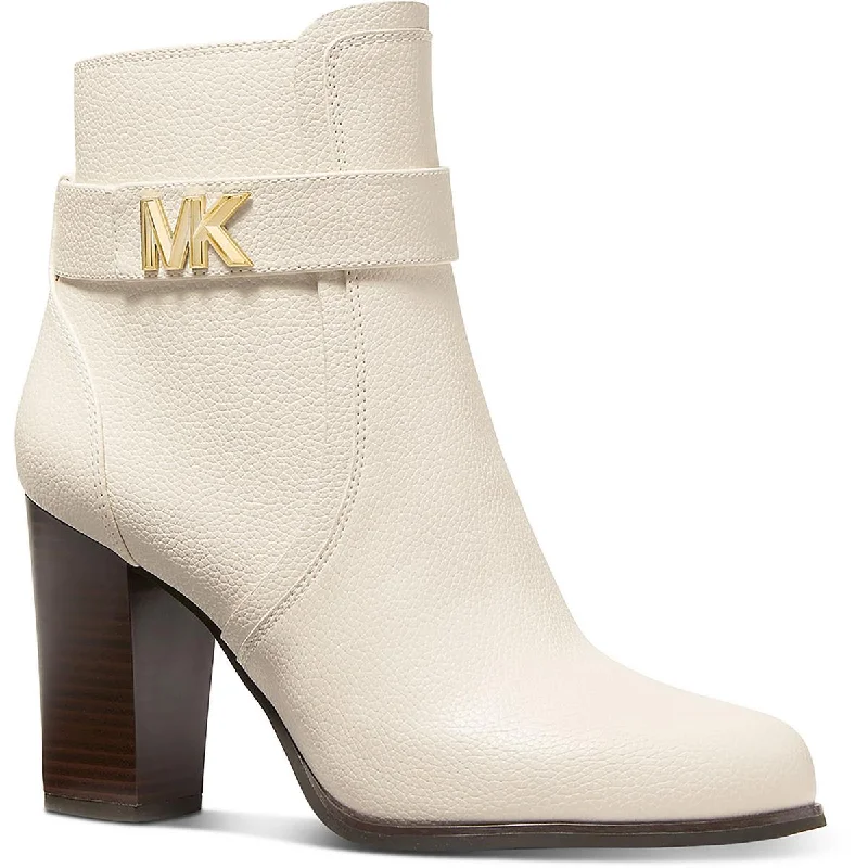 Hot Styles MICHAEL Michael Kors Womens Jilly Faux Leather Embossed Ankle Boots