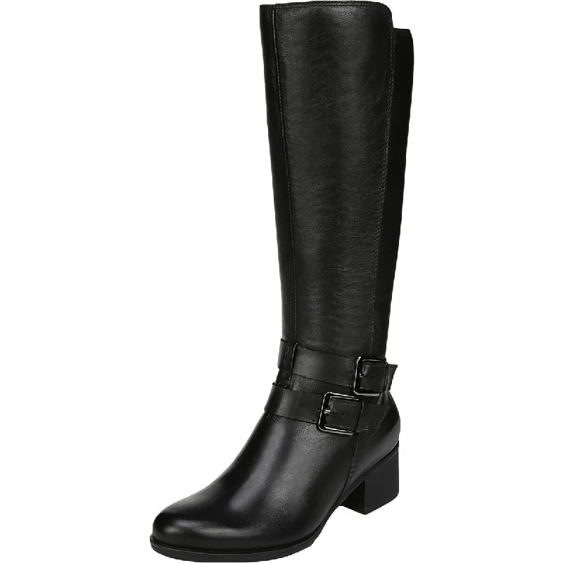 Exclusive Sale Naturalizer Womens Dale Leather Riding Mid-Calf Boots