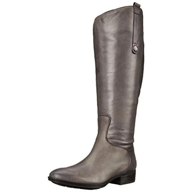 Daily Deals Sam Edelman Womens Penny2 Leather Tall Riding Boots