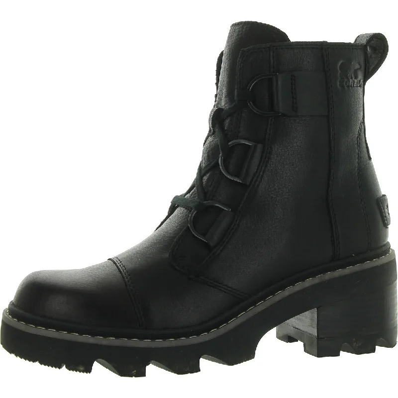 The Latest Trends Sorel Womens JOAN NOW LACE Lace Up Block Heel Work & Safety Boot