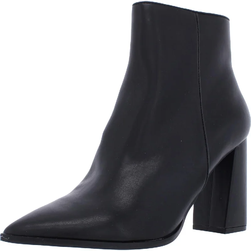 Stay Ahead In Style Steve Madden Womens Rayni Faux Leather Ankle Boots