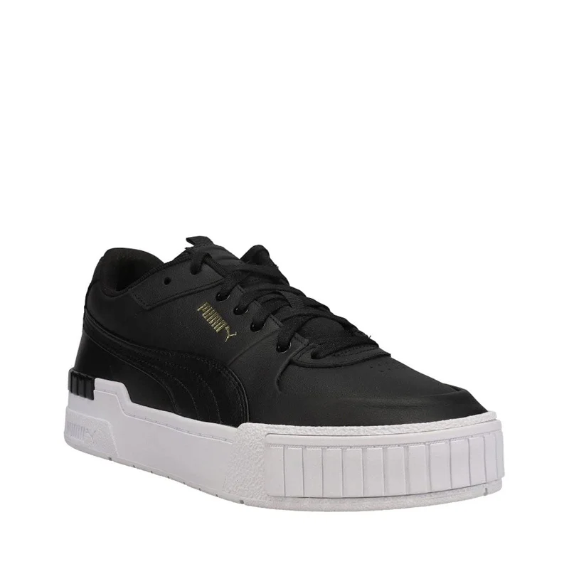 Flash Sale Now Women's Shoes PUMA CALI SPORT Leather Platform Sneakers 37387102 BLACK / WHITE