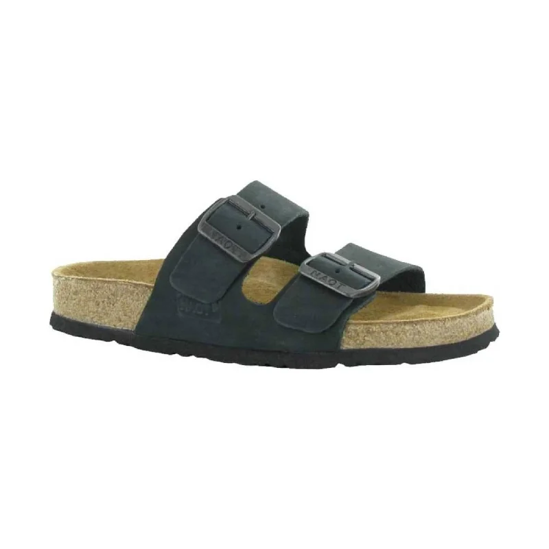 Daring Fashion Promotions Naot Women's Santa Barbara Classic Sandal - Black Nubuck