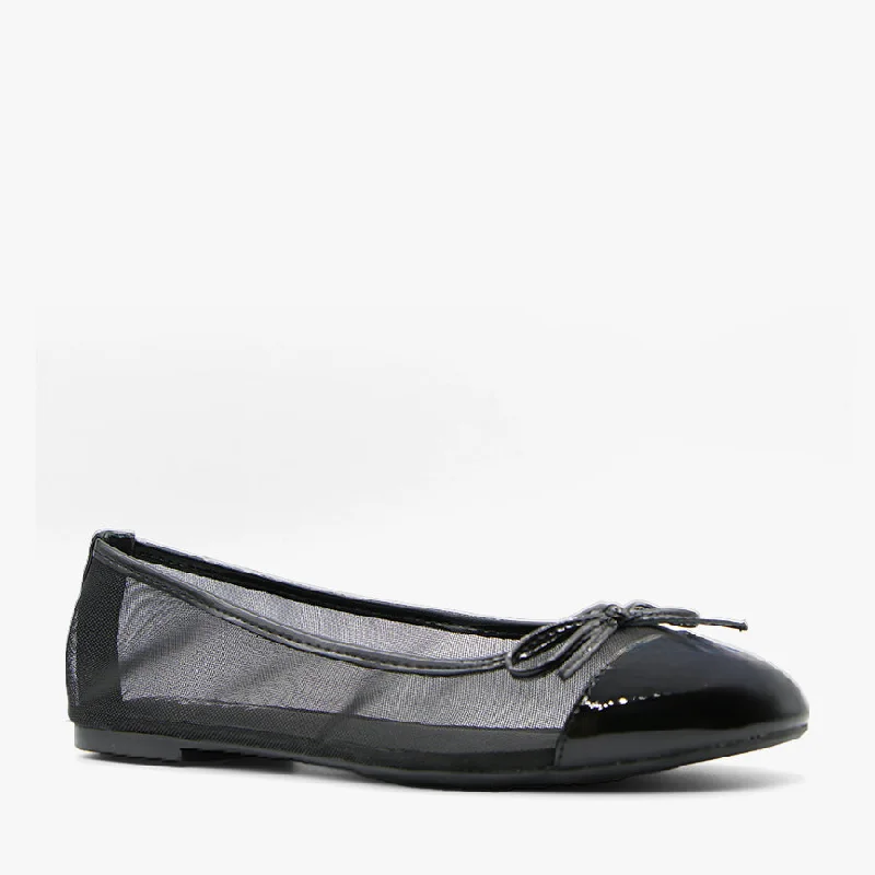 Modern Fashion Loafers ALLY BLACK PATENT