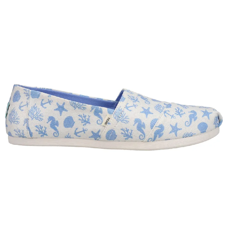 Huge Markdowns Alpargata Sea Graphic  Slip On Flats