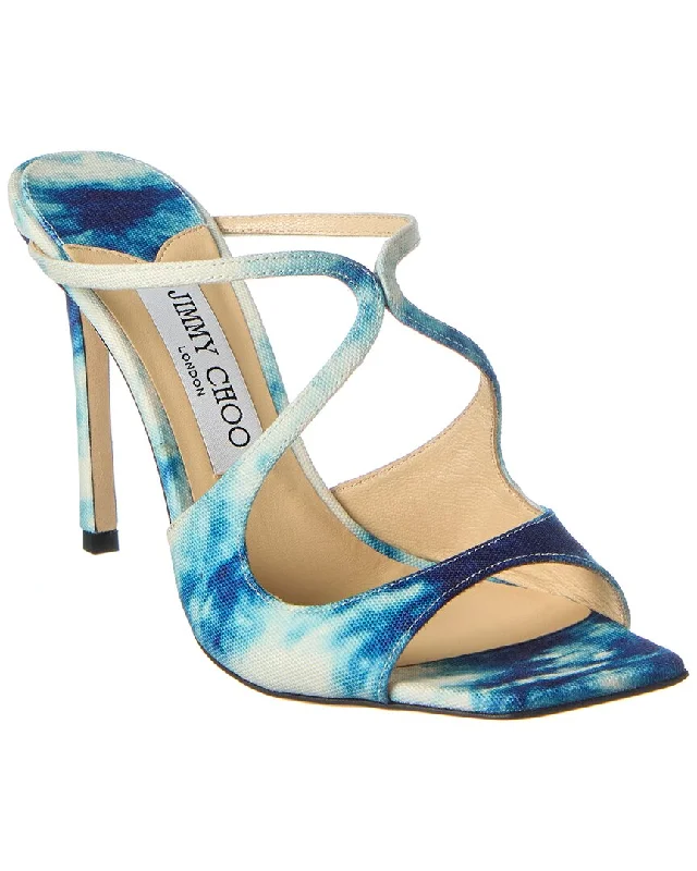 Fashionable Casual Shoes Sale Jimmy Choo Anise 95 Denim Sandal