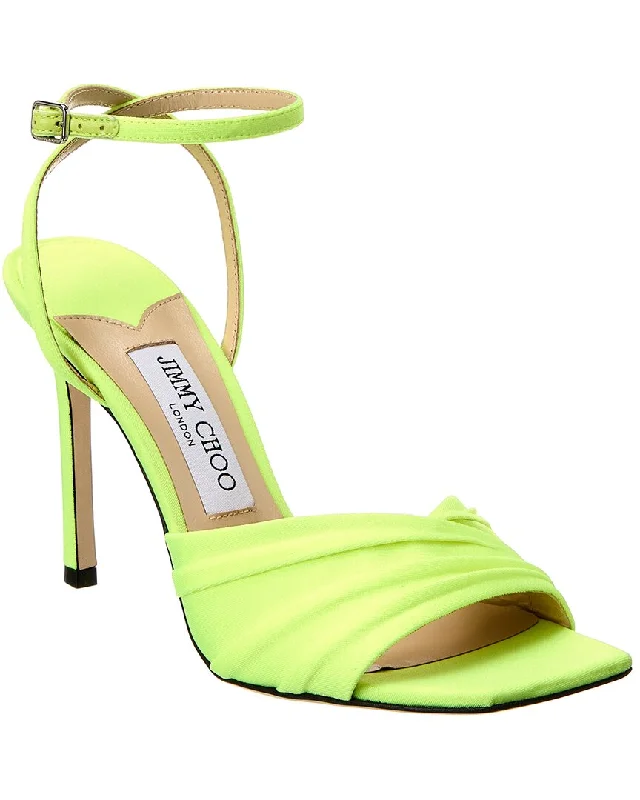 High-End Style Discounts Jimmy Choo Basil 95 Leather Sandal