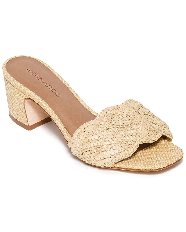 Must-Have Style Discounts Bernardo Bali Raffia Sandal