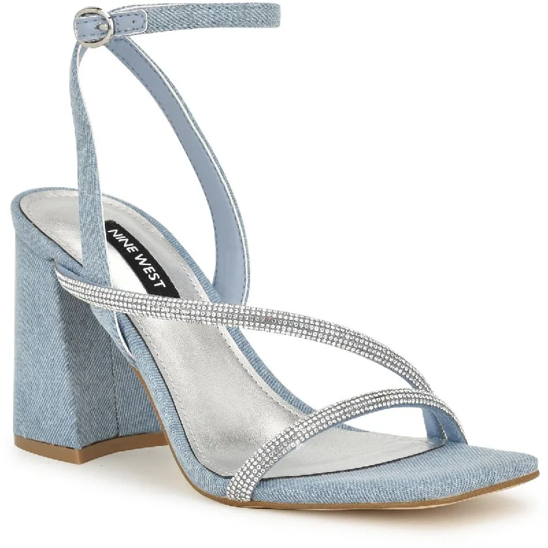 Inspired By You, Designed For You WN Gaden 7 Womens Denim Buckle Ankle Strap