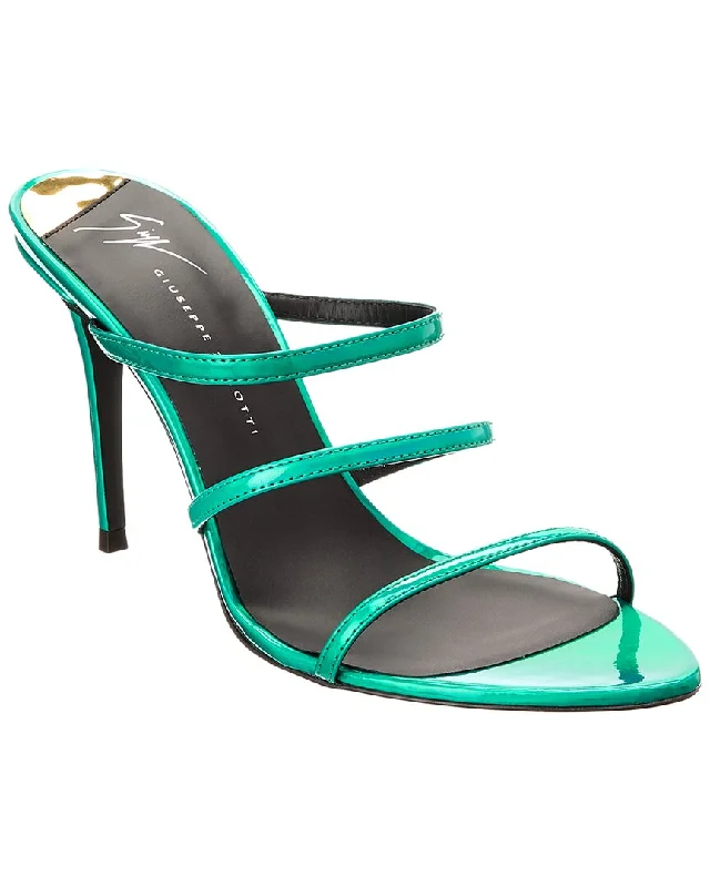 New Season Fashion Preview Giuseppe Zanotti Alimha 90 Vinyl Sandal