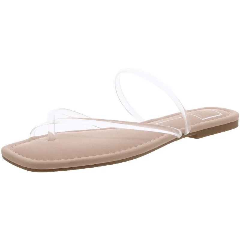 Chic & Cozy Collection Womens Toe Loop Slip On Flip-Flops