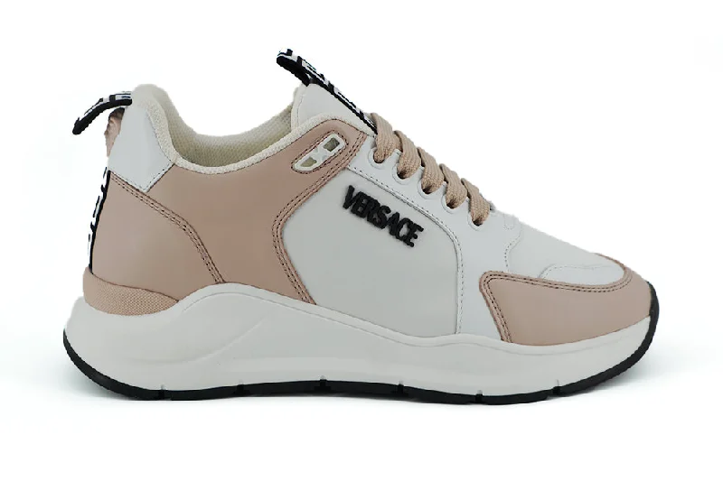 Flash Sale, Don't Miss Versace Powder Pink Splendor Women's Sneakers