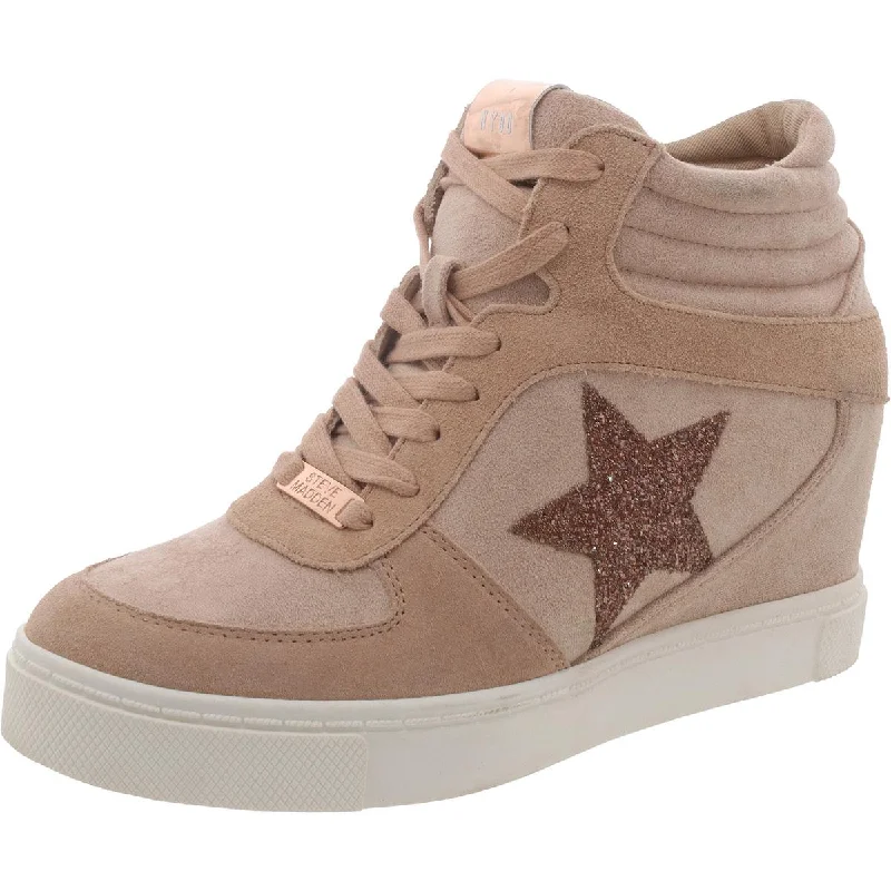 Trendy And Breathable Shoes Brylee Womens Suede High Top Casual And Fashion Sneakers