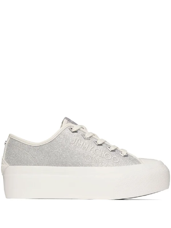 Comfortable Shoes Promotion Jimmy Choo Women's Sneakers Silver