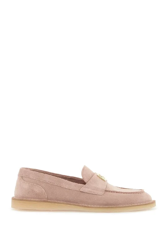 All-Season Shoes Deal Dolce & Gabbana Suede Leather Moccas