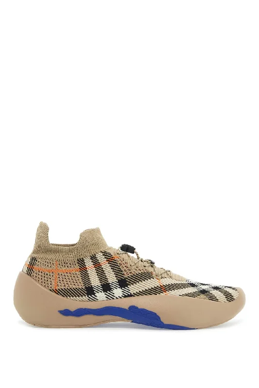 All-Season Shoes Deal Burberry "checkered Knit Neptune Sne