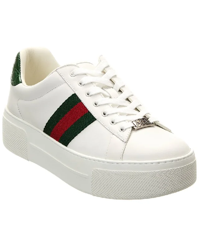 Women's Chic Footwear Gucci Ace Leather Sneaker