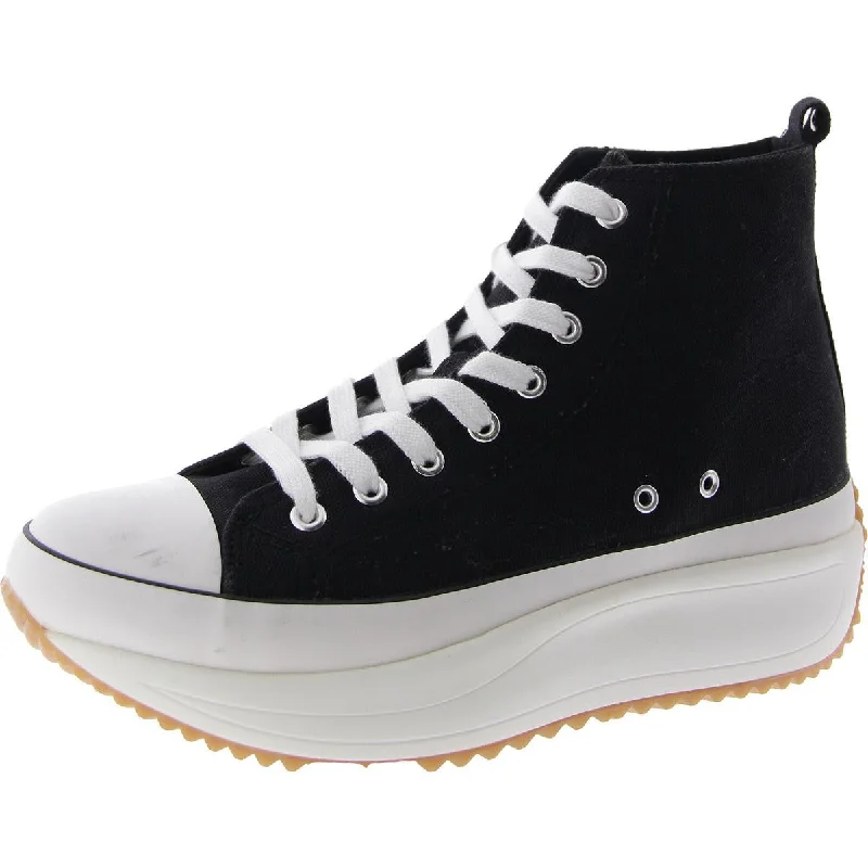 Premium Casual Footwear Winston Womens Canvas High-Top Casual And Fashion Sneakers