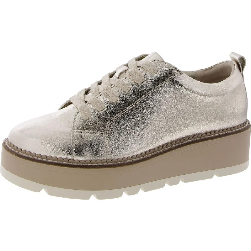 Comfortable Maternity Shoes Dawson Womens Leather Plaform Casual And Fashion Sneakers