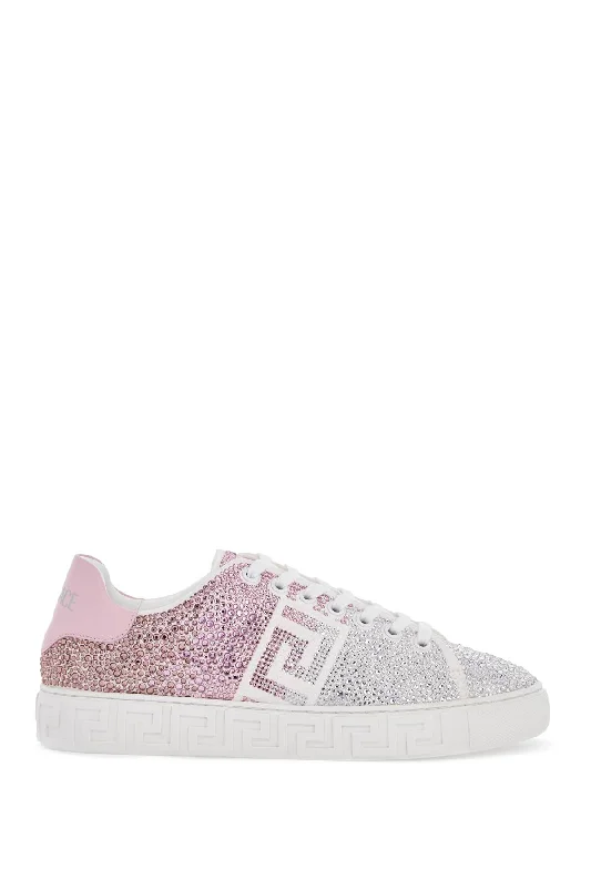 Glamorous Fashion Offers Versace Women's "Greca Sneakers With Gradient