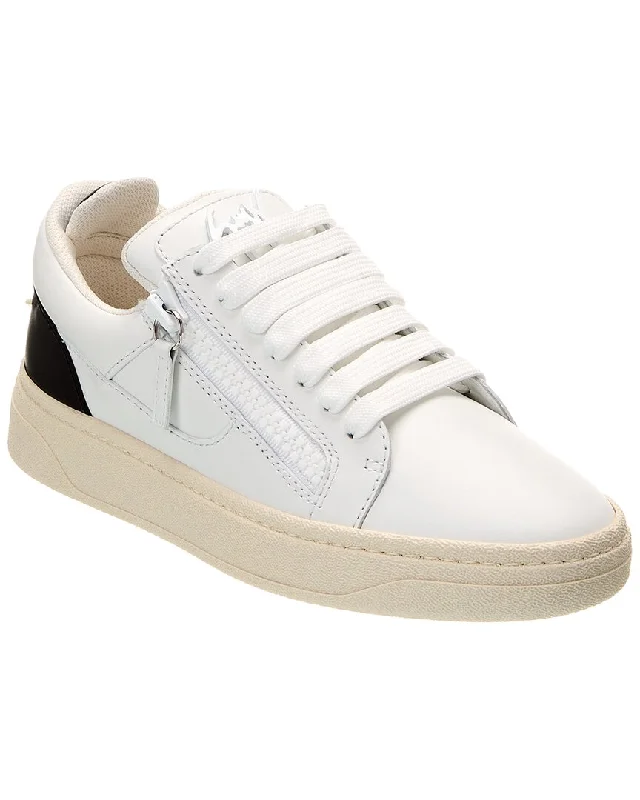 New Arrival Discount Giuseppe Zanotti Gz/94 Leather Sneaker