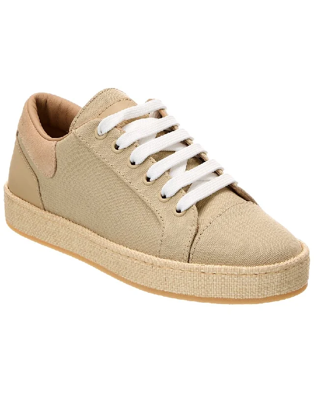 Stylish Statements Giuseppe Zanotti Gz/City Canvas & Leather Sneaker