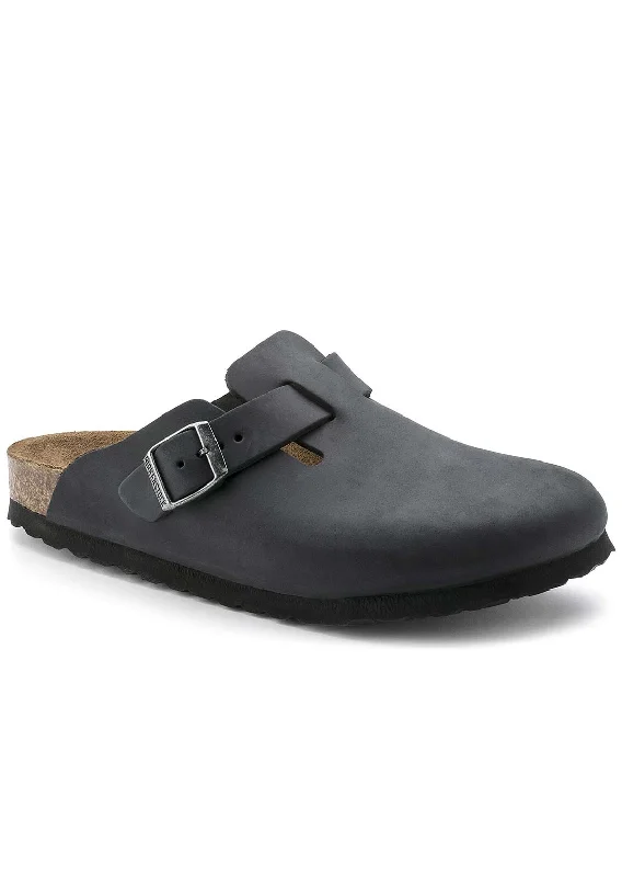 Premium Fashion Birkenstock Boston Oiled Leather Sandals