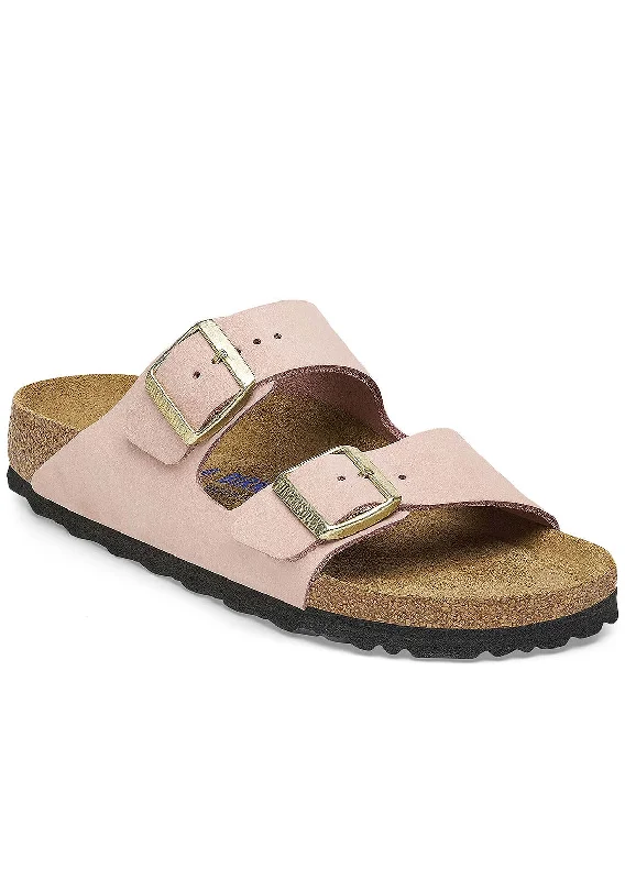 Swimwear Summer Blowout Birkenstock Women's Arizona SFB Nubuck Regular Sandals