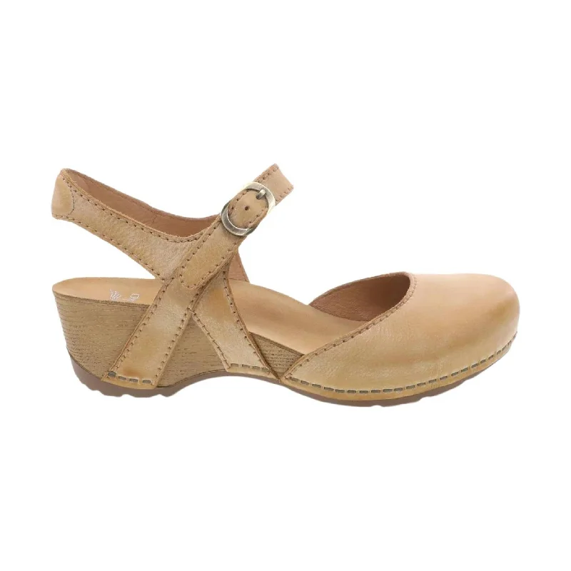 Comfort And Style Shoes Sale Dansko Women's Tiffani - Tan Milled Burnished