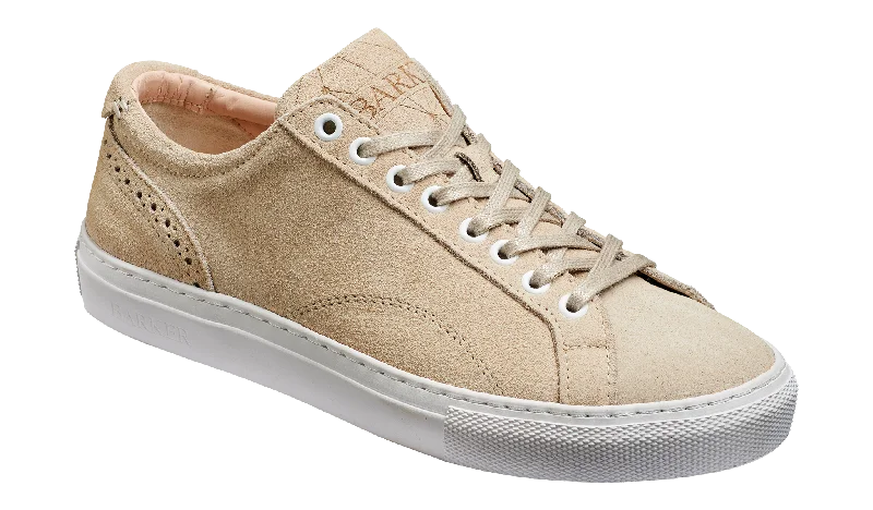 Flash Sales This Week Isla - Beige Suede Hand Stitched Rubber Sole Sneaker