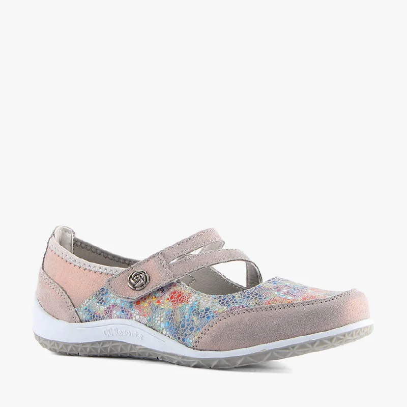 Comfortable Breathable Running Shoes JASMYN GREY FLORAL