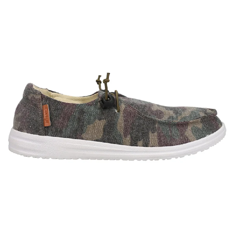 Bold Style Discounts Kayak Camouflage Slip On Flats