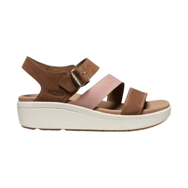 Vintage-Inspired Footwear Sale KEEN Women's Ellecity Backstrap Sandal - Toasted Coconut /Fawn