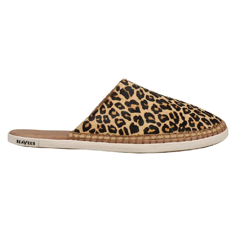 Cozy Chic Promotions Lido Slide Leopard Mules