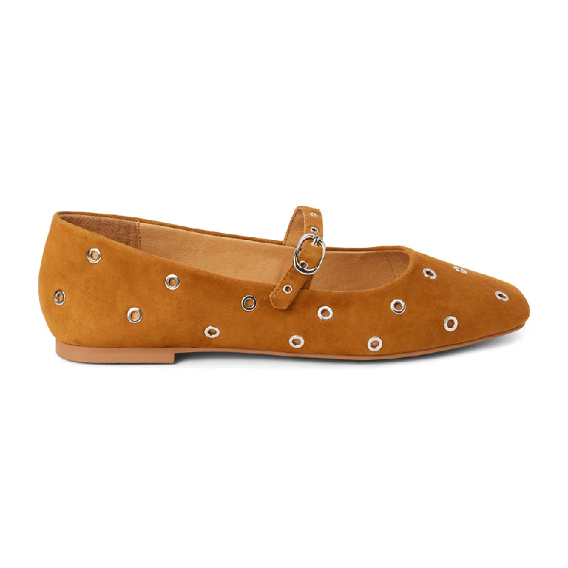 Chic Trends Unveiled Mick Studded Mary Jane Flats