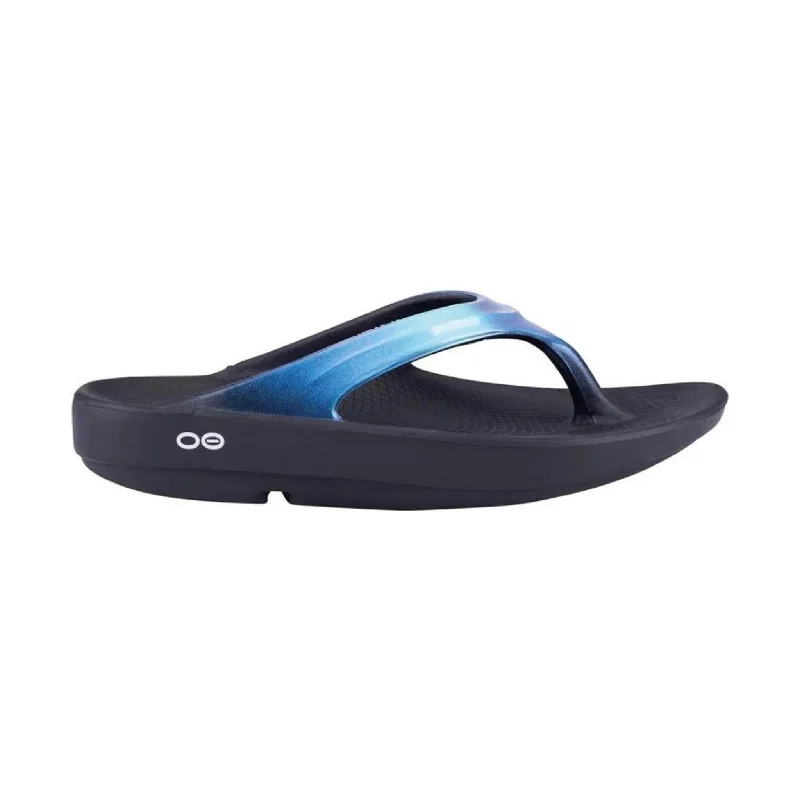 Luxury Casual Deals OOfos Women's OOlala Luxe Sandal - Atlantis